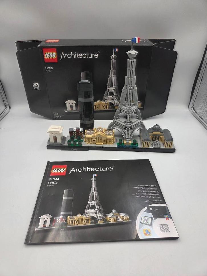 Lego Architecture 21044 Paris, Kinderen en Baby's, Speelgoed | Duplo en Lego, Zo goed als nieuw, Lego, Complete set, Ophalen of Verzenden