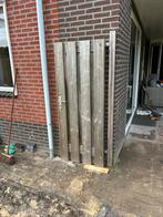 Poort deur schutting schuttingpoort, Minder dan 3 meter, Ophalen of Verzenden, Hout, 1 tot 2 meter