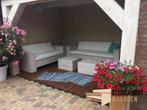 Steigerhouten Loungeset Terras Steigerhout Bank ACTIE, Nieuw, Bank, Loungeset, Steigerhout