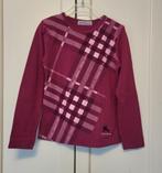 Donkerroze truitje met lichtroze accenten, maat 134/140, Kinderen en Baby's, Kinderkleding | Maat 134, Meisje, Trui of Vest, Ophalen of Verzenden