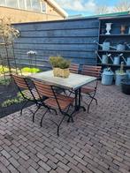 Super gave bistro tafel., Tuin en Terras, Zo goed als nieuw, Ophalen