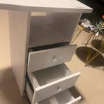 Mooie Manicure Tafel met Lades, Kunststof, Gebruikt, 100 tot 150 cm, Tafelblad