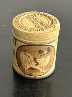 Oud shag tabak  blikje Chihuahua hondje decor, Ophalen of Verzenden, Gebruikt, Overige