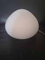 Egg lamp , Opaal glas jaren 80, Ophalen of Verzenden, Zo goed als nieuw, Glas