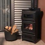 S103 Sabah Openhaard Met Oven – Houtkachel – Mat Zwart – 10,, Ophalen, Vrijstaand, Hout, Nieuw