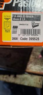 Spijkers 38mmx1,6 voor paslode, Ophalen, Nieuw, 50 tot 100 mm, Spijkers