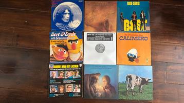 Lp’s Pink Floyd, moody blues, Bee gees etc beschikbaar voor biedingen