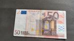 50 euro biljet, Postzegels en Munten, Ophalen of Verzenden, Spanje, 50 euro