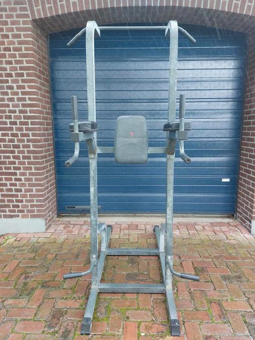 Powermark 362 power tower, Sport en Fitness, Fitnessmaterialen, Zo goed als nieuw, Overige typen, Borst, Ophalen