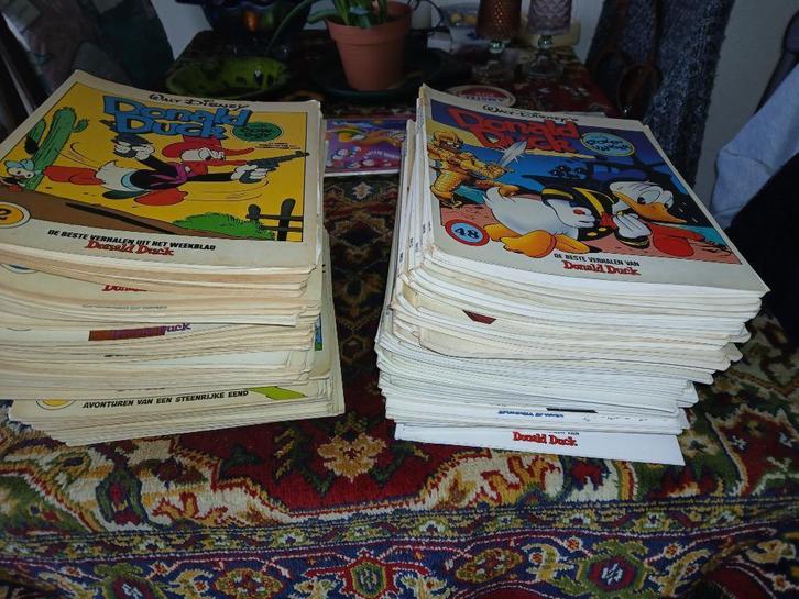 Donald Duck Stripboeken + 1 Willie Wortel Stripboek, Boeken, Stripboeken, Gelezen, Meerdere stripboeken, Ophalen