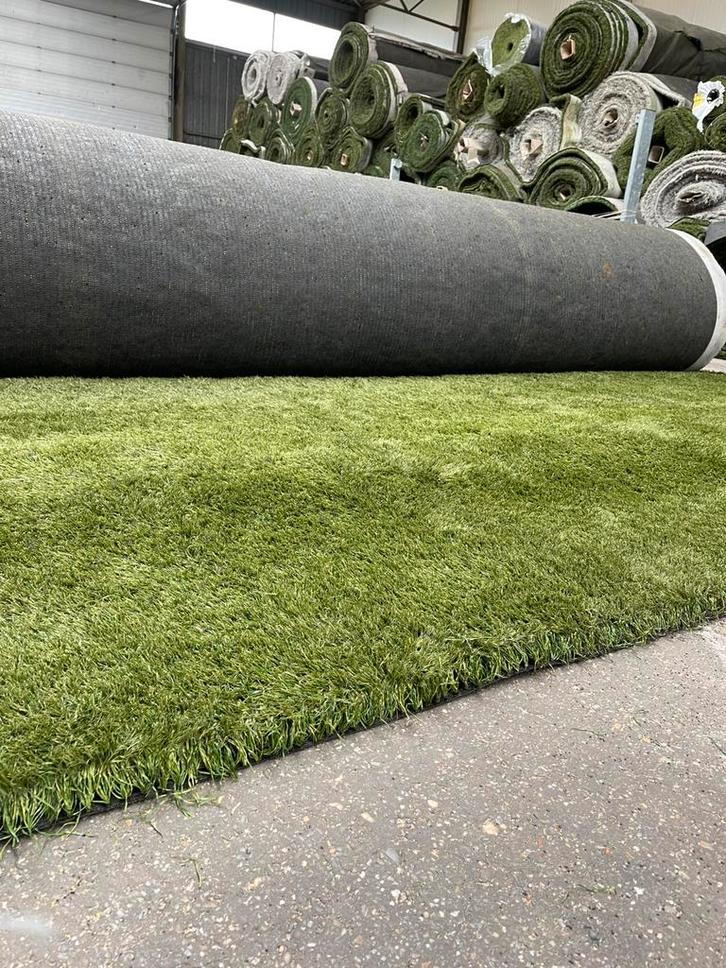 60m2 Kunstgras. Nog als nieuw! (4m x 15m) €480,-, Tuin en Terras, Gras en Kunstgras, Zo goed als nieuw, Kunstgras, 20 m² of meer