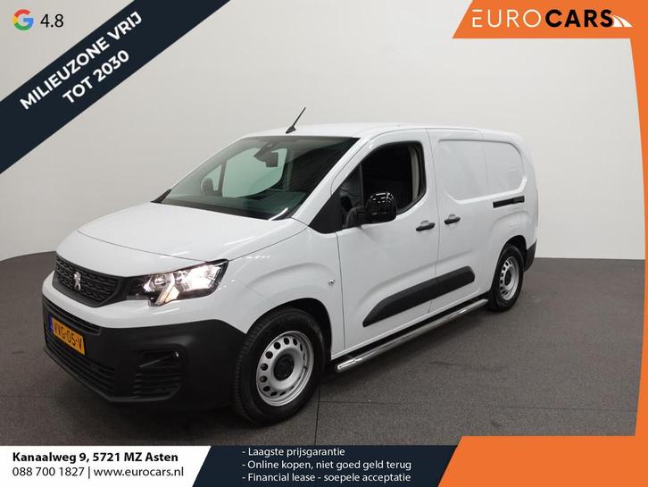 Peugeot e-Partner Premium Long 50 kWh L2 Airco Cruise Contro, Auto's, Bestelauto's, Bedrijf, Te koop, ABS, Achteruitrijcamera