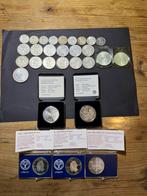29 Zilveren munten 1, 2,50,10,50 gulden fijn zilver 346,47, Postzegels en Munten, Munten | Nederland, Setje, Koningin Beatrix