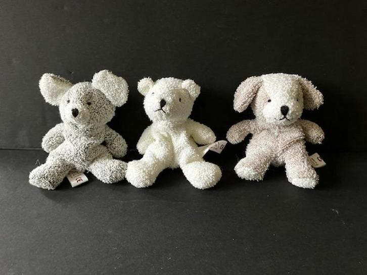 Knuffels ijsbeertje, hondje en muis, Kinderen en Baby's, Speelgoed | Knuffels en Pluche, Zo goed als nieuw, Hond, Ophalen of Verzenden