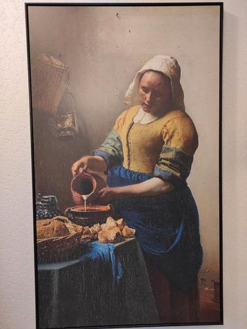 Reproductie Melkmeisje - Johannes Vermeer beschikbaar voor biedingen