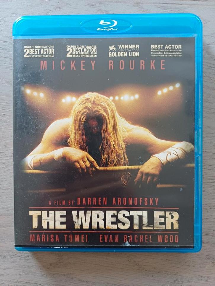 Blu-ray the Wrestler, Cd's en Dvd's, Blu-ray, Zo goed als nieuw, Drama, Ophalen of Verzenden
