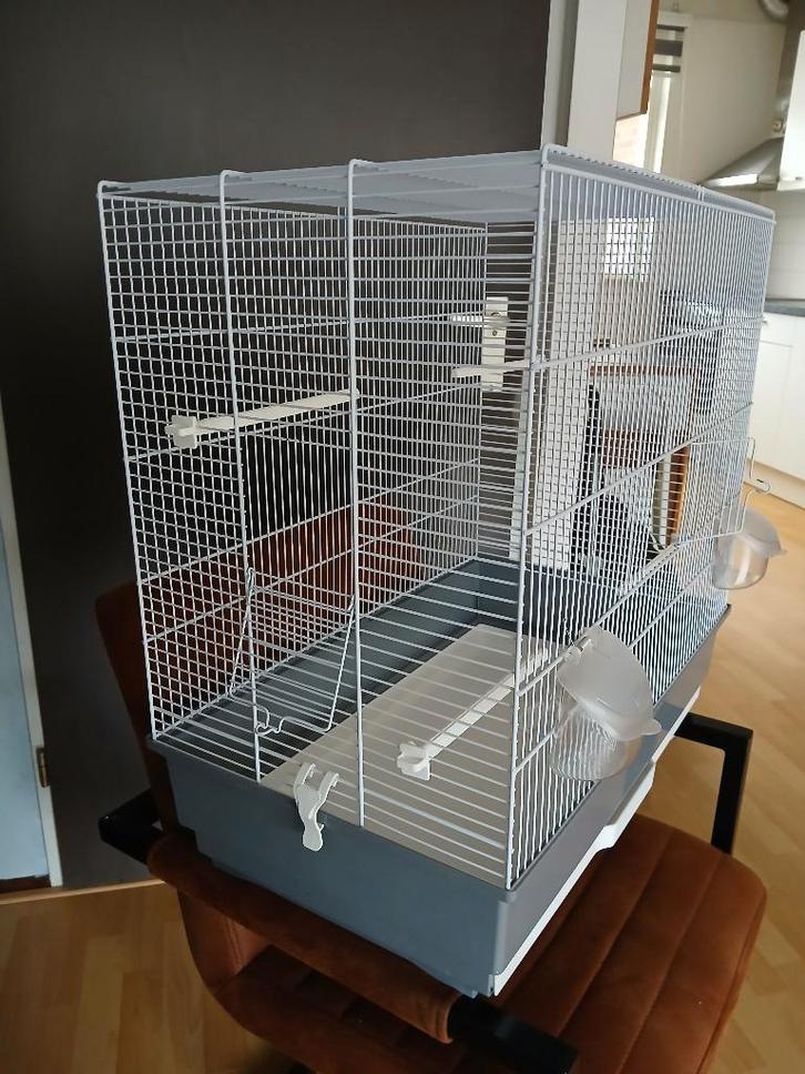 Vogelkooi Alfa 60cm, Dieren en Toebehoren, Vogels | Hokken en Kooien, Zo goed als nieuw, Vogelkooi, Metaal, Ophalen