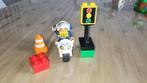 Lego Duplo Politiemotor – 567, Ophalen, Zo goed als nieuw, Complete set, Duplo