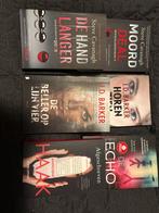 Boekenpakket Thrillers - Cavanagh, Barker, Haak, Boeken, Ophalen of Verzenden, Zo goed als nieuw, Nederland