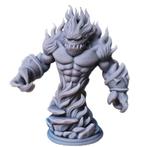Dungeons & Dragons, D&D, HeroQuest, miniature Fire Elemental, Hobby en Vrije tijd, Wargaming, Ophalen of Verzenden, Overige soorten