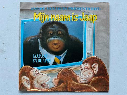 Jasp en de Apen - Mijn Naam Is Jaap / De Groetjes Van Ruud, Cd's en Dvd's, Vinyl Singles, Gebruikt, Single, Nederlandstalig, 7 inch