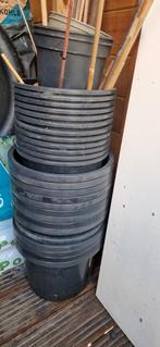 14x20L + 12x10L + meer, Tuin en Terras, Bloembakken en Plantenbakken, Ophalen, Minder dan 30 cm, Minder dan 60 cm, Rond