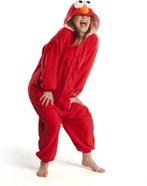 Goede Elmo onesie, 1x gedragen, maat L/XL, Kleding | Heren, Carnavalskleding en Feestkleding, Maat 52/54 (L), Ophalen of Verzenden