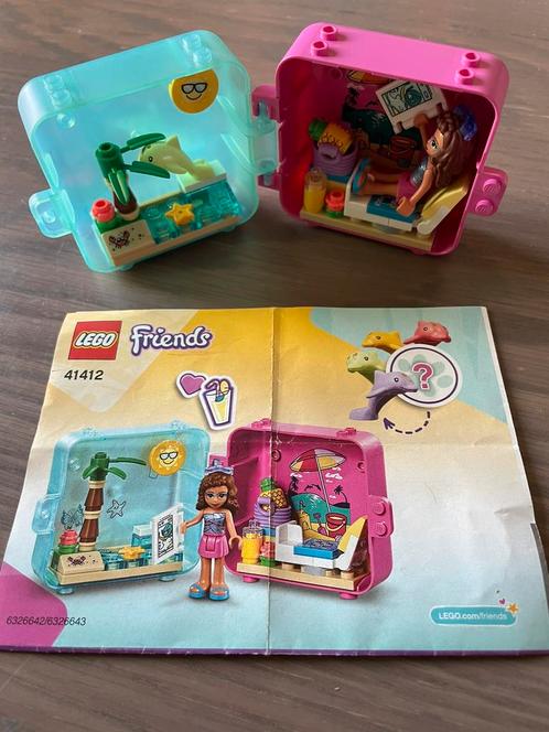 Lego Friends Olivia's zomerspeelkubus - 41412, Kinderen en Baby's, Speelgoed | Duplo en Lego, Zo goed als nieuw, Lego, Complete set