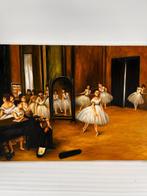Balletles - Edgar Degas Handgeschilderd, Ophalen of Verzenden