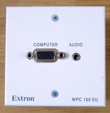 Extron WPC 150 EU (VGA en 3.5mm in wallplate) beschikbaar voor biedingen
