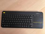 Logitech K400+ toetsenbord, Computers en Software, Toetsenborden, Zo goed als nieuw, Ophalen