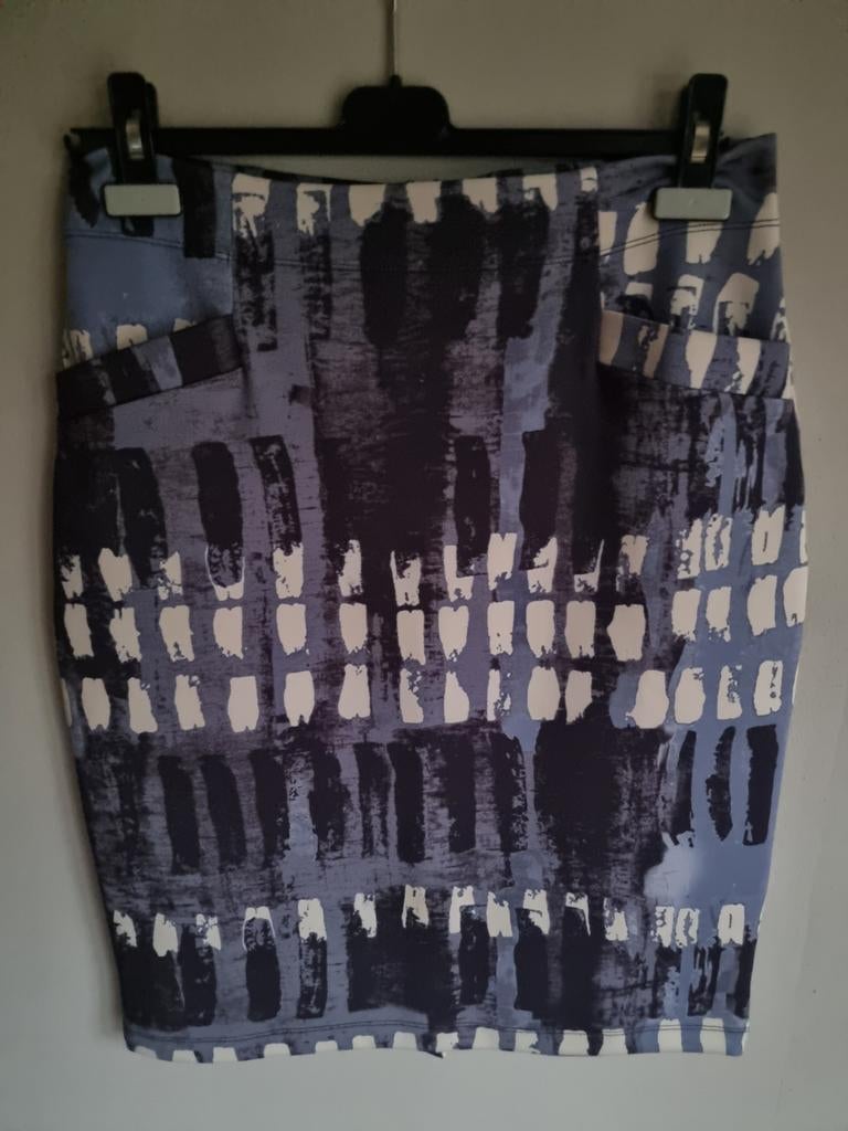 Korte rok mt L, Kleding | Dames, Rokken, Maat 38/40 (M), Blauw, Ophalen of Verzenden, Zo goed als nieuw