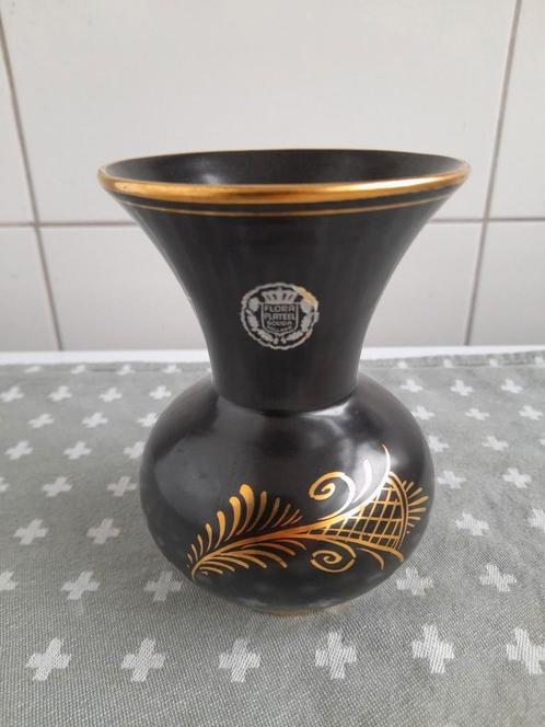 Vintage Flora Gouda Plateel Holland vaasje Ora 451, Antiek en Kunst, Antiek | Vazen, Ophalen of Verzenden