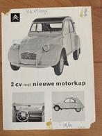 Citroën 2CV  -  Folder - Brochure, Gelezen, Verzenden, Citroën, Citroën