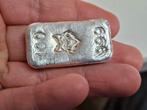 Zilverbaar 100 gram, Postzegels en Munten, Edelmetalen en Baren, Ophalen of Verzenden, Zilver