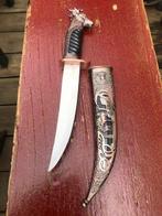 sier dolk/ jachtdolk, EDELHERT, Verzamelen, Militaria | Algemeen, Ophalen of Verzenden, Overige soorten, Overige gebieden, Mes of Dolk