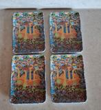 Vintage Mebel Italy Melamine Set - Kleurrijk!, Ophalen of Verzenden, Gebruikt, Glas of Kopje