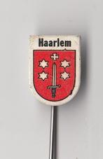 Haarlem blikken Stadswapen speldje, Verzamelen, Speldjes, Pins en Buttons, Gebruikt, Niet vindbaar, Niet vindbaar, Speldje of Pin