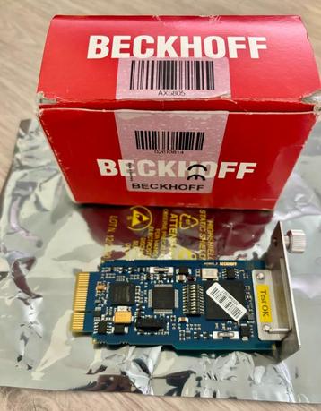 BECKHOFF - AX5805 - TwinSAFE Option Card beschikbaar voor biedingen
