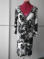 Zwart/off-white kleurige jurk - Moom - M, Maat 38/40 (M), Moom, Zwart, Ophalen of Verzenden