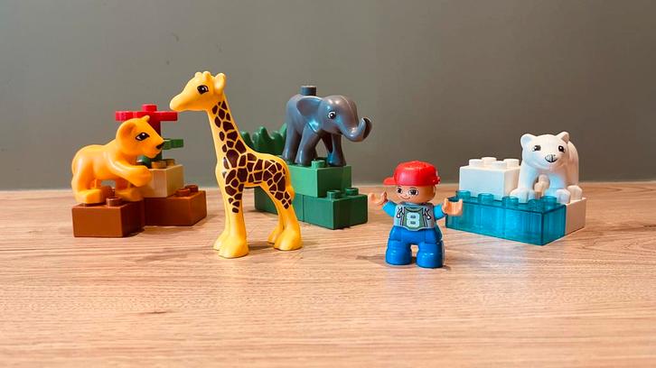 4962 Baby dierentuin, Kinderen en Baby's, Speelgoed | Duplo en Lego, Gebruikt, Duplo, Complete set, Ophalen of Verzenden