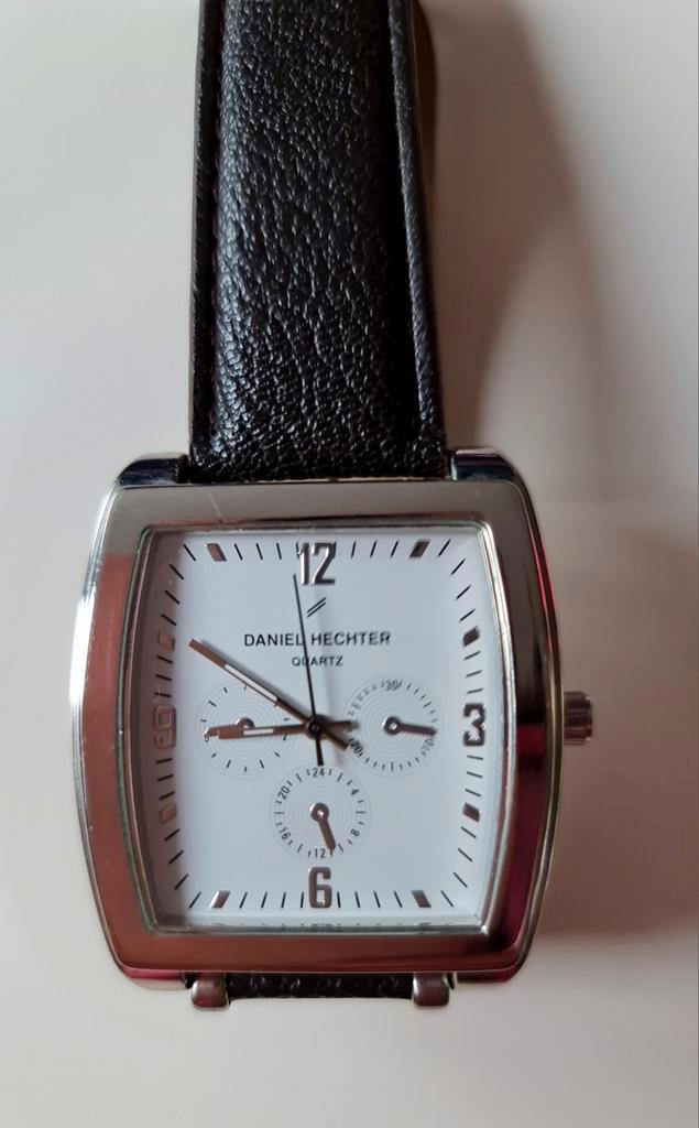 Daniel Hechter horloge polshorloge heren horloge chique mooi, Sieraden, Tassen en Uiterlijk, Antieke sieraden, Overige typen, Overige materialen