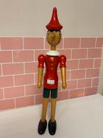 Vintage Houten Pinokkio Pop, Antiek en Kunst, Ophalen