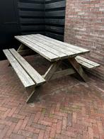 8 persoons picknicktafel, Ophalen, Zo goed als nieuw, Rechthoekig