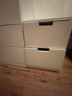Ikea Nordli ladeblok, twee stuks, wit, Huis en Inrichting, Ophalen, Minder dan 50 cm, Gebruikt, Minder dan 100 cm