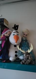 Disney Pluche Frozen set knuffels poppen, Ophalen of Verzenden, Knuffel, Overige figuren, Zo goed als nieuw