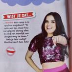 K3 Marthe Knipsel Artikel uit 2024, Ophalen of Verzenden, 1980 tot heden, Nederland, Knipsel(s)
