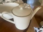 Servies wit met zilveren rand, Antiek en Kunst, Ophalen