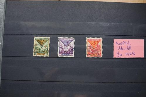 Nederland NVPH 166-168 Kinderzegels gestempeld., Postzegels en Munten, Postzegels | Nederland, Gestempeld, T/m 1940, Ophalen of Verzenden