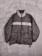 Nike Puffer Jas Vintage XXL Zwart Grijs Vintage Bootleg, ., Zwart, Nike, Overige maten